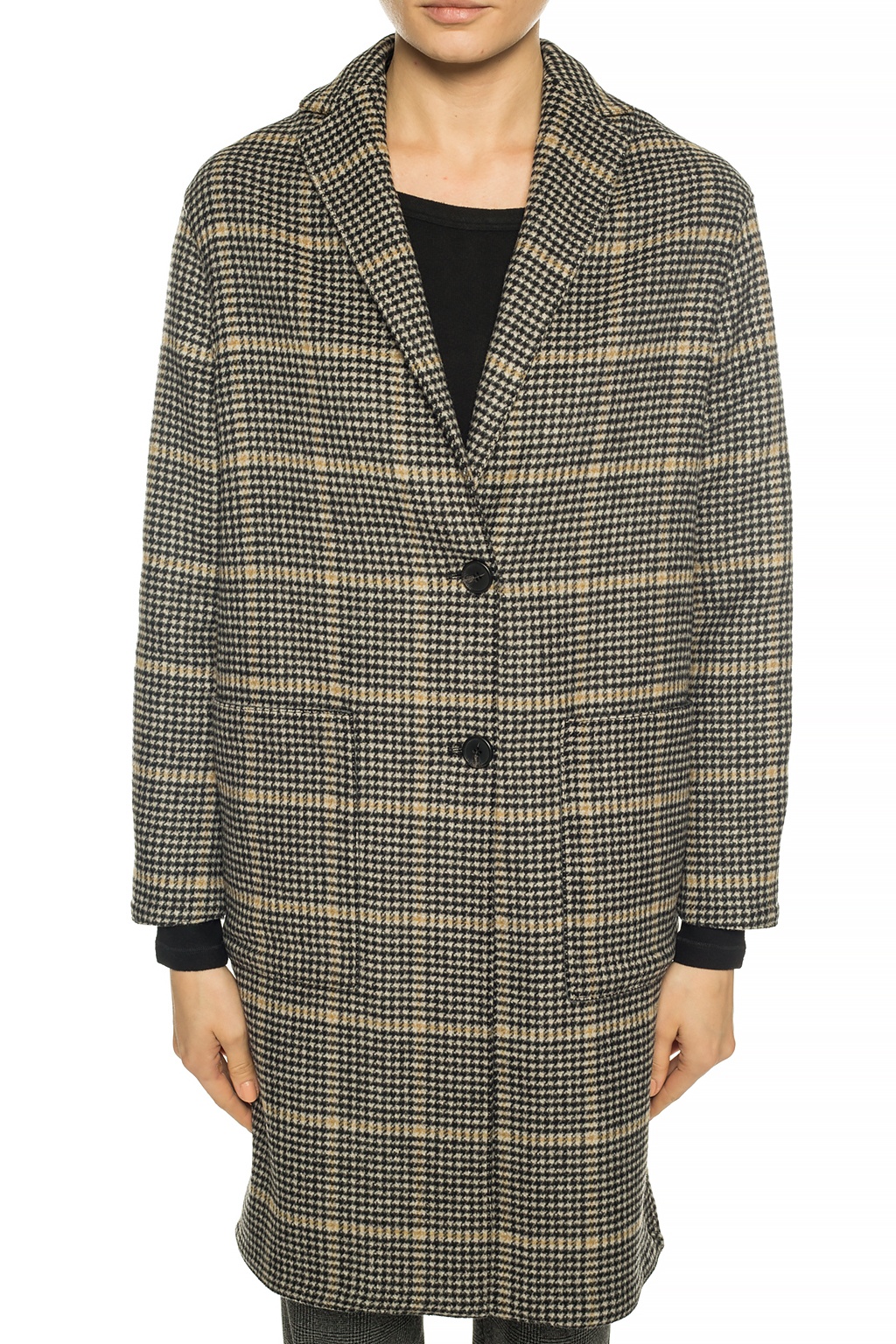 All saints outlet anya coat